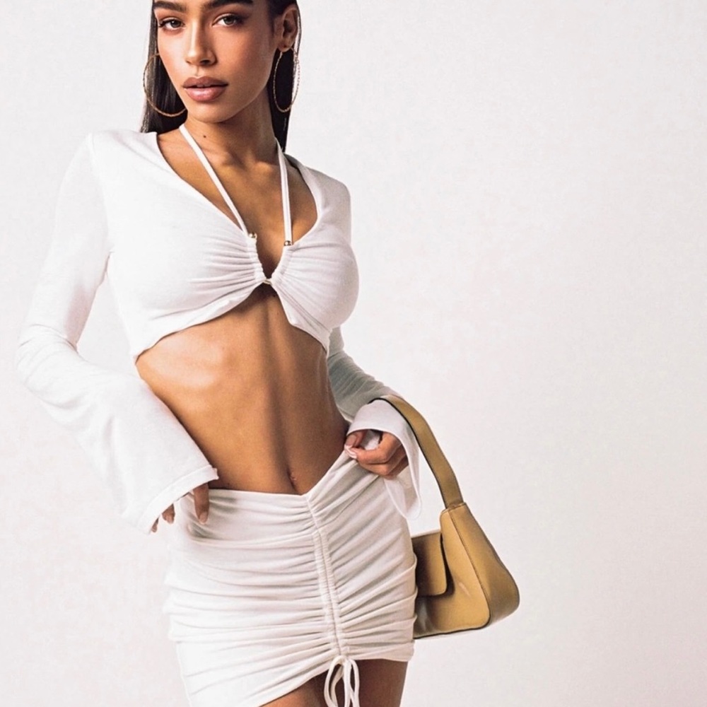 Tiger Mist Cyan Skirt & Taylee Top